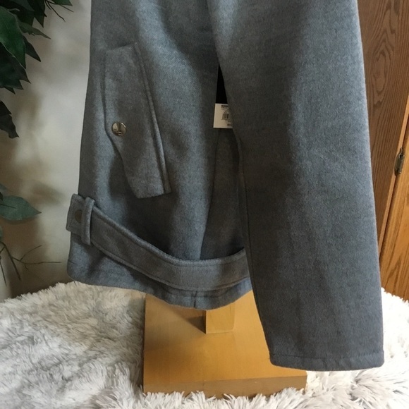 Nine West oversized belted moto jacket Large NWT - Picture 8 of 16